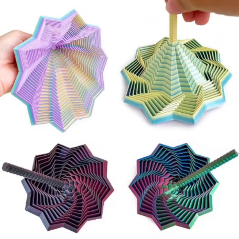 3D Printing Fidget Toys - Mainan Pereda Stres Desain Spiral Berputar