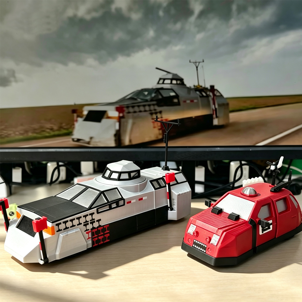 3D Printing Yourself - Model Mobil TIV-1 Storm Chaser Tornado