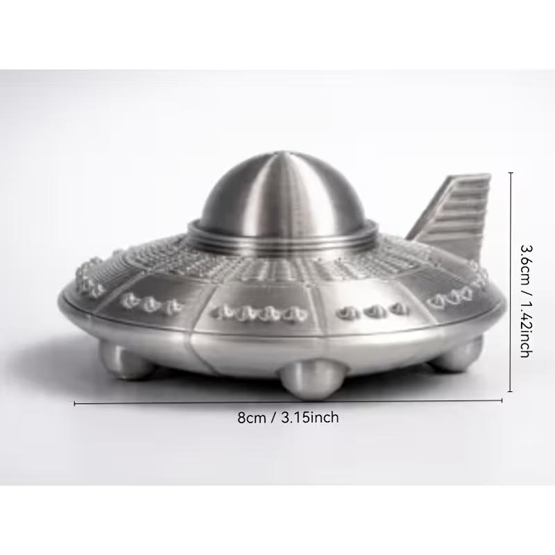 3D Printing And Additive Manufacturing - Patung UFO Cetak 3D Ornamen Pesawat