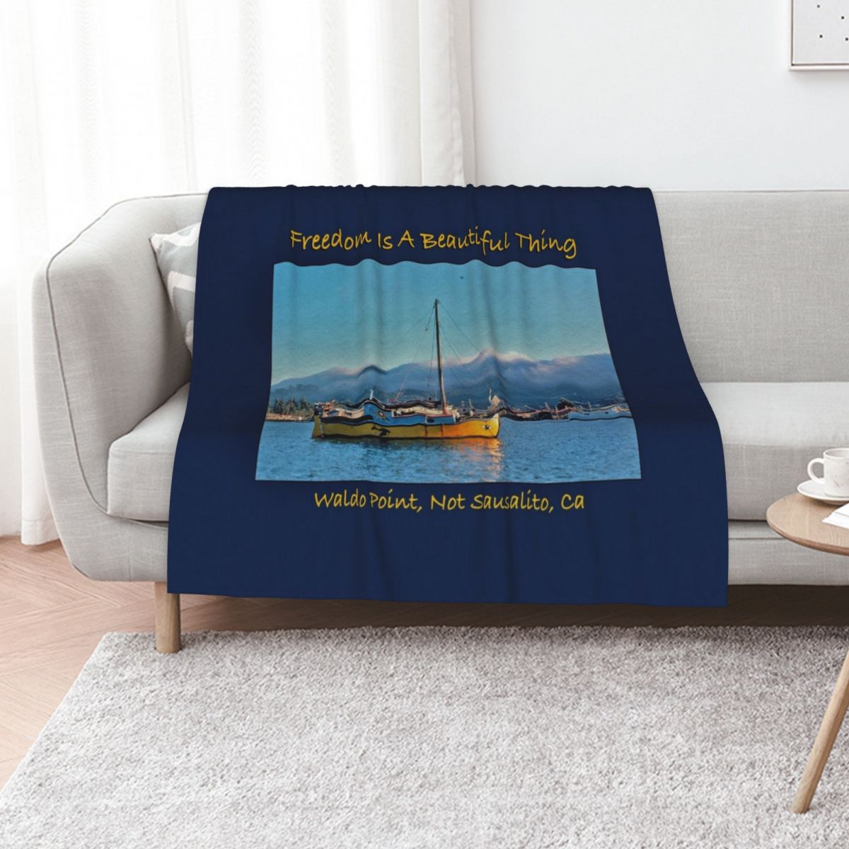 3D Printing Useful Things - Freedom Is Beautiful Thing Throw Blanket