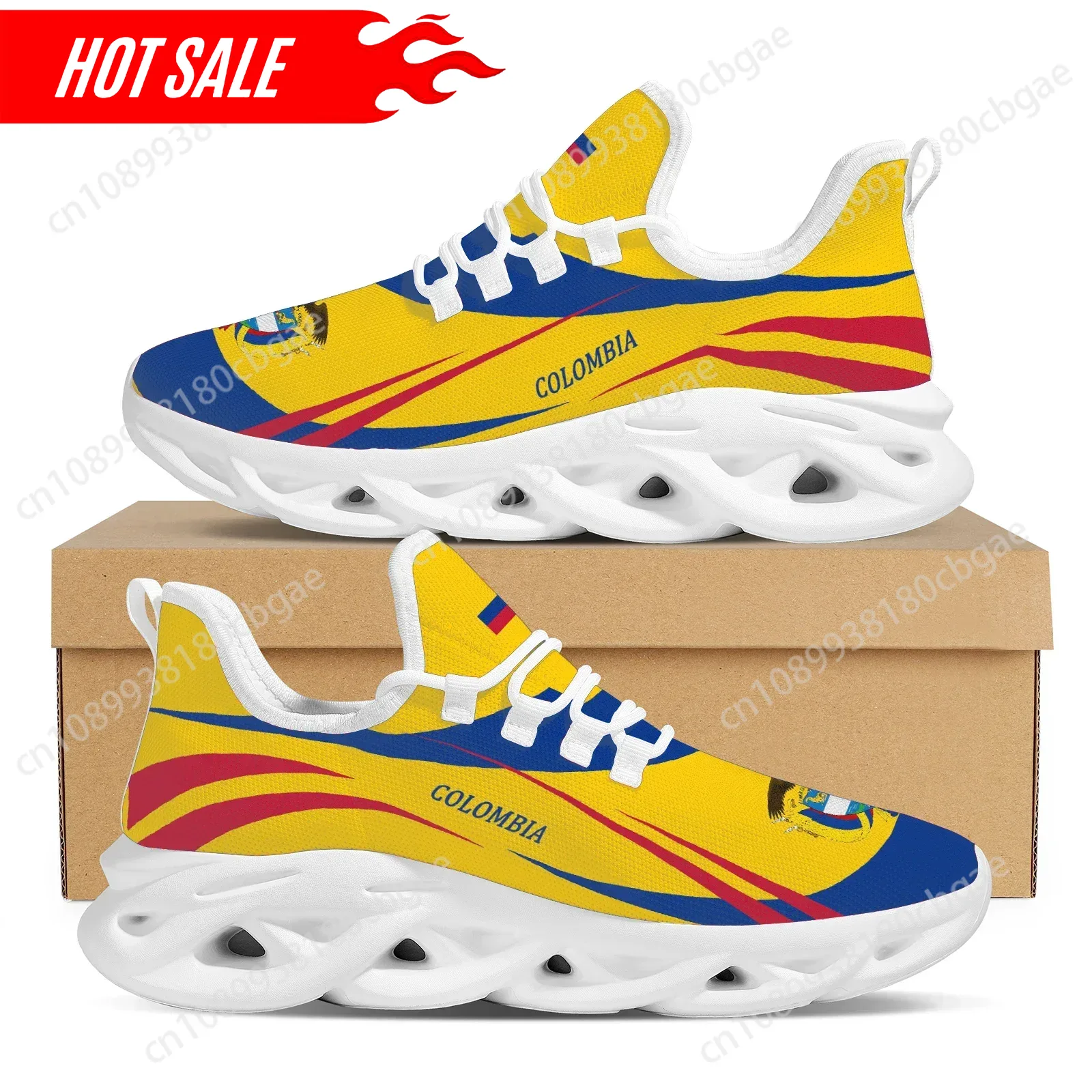 3D Printing Design Free - Sepatu Sneakers Desain Bendera Kuba Kolombia