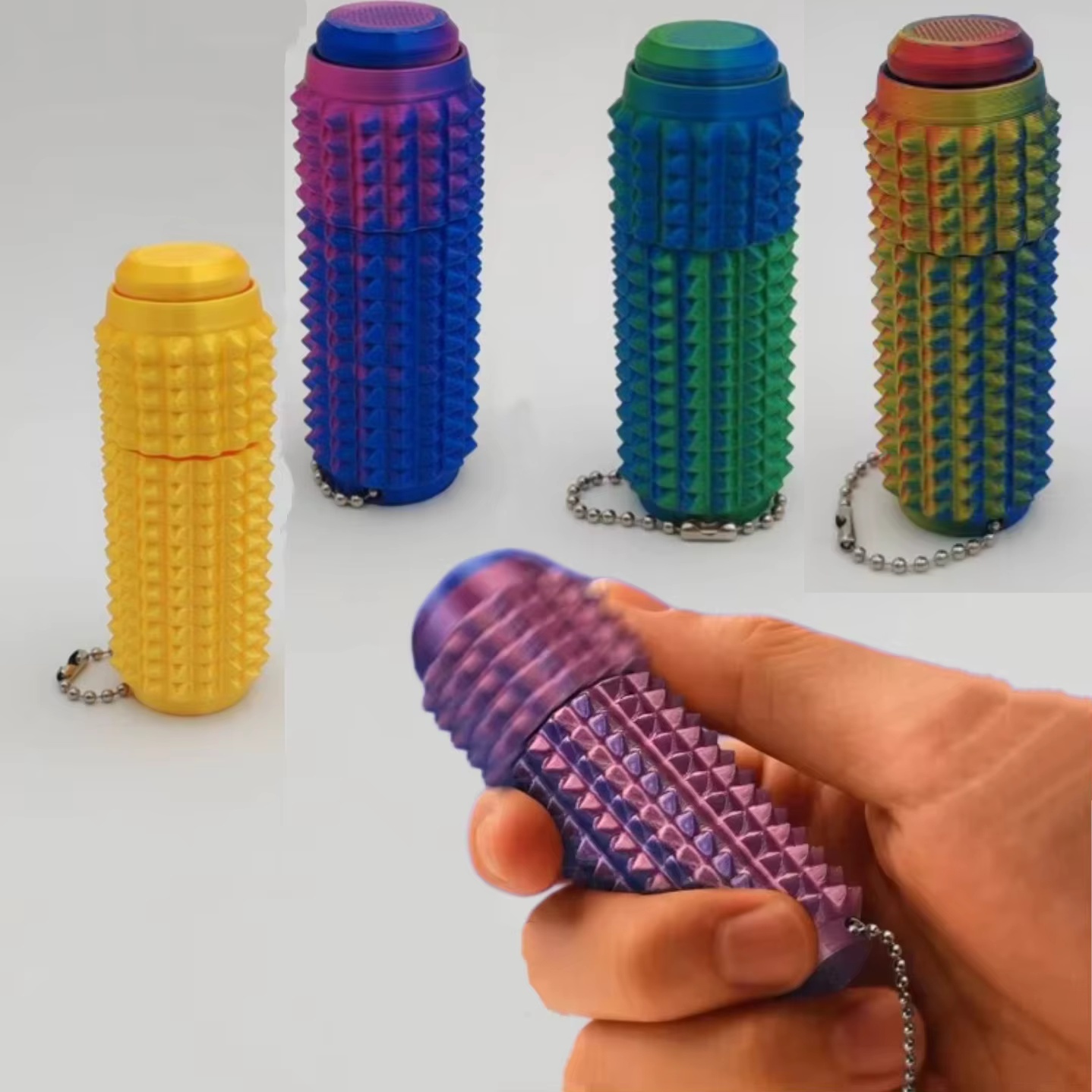 3D Printing Fidget Toys - Mainan Fidget Berduri 3D Cetak 3D