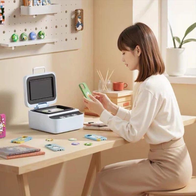 3D Printing Machine - Mesin Press Panas Flatbed Kecil DIY