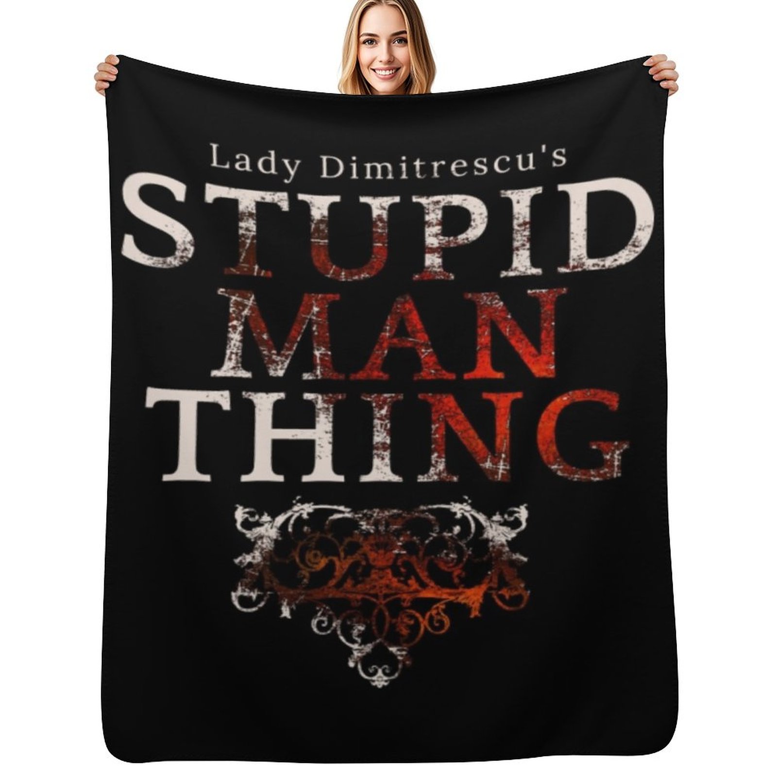3D Printing Useful Things - Stupid Man Thing Throw Blanket Selimut