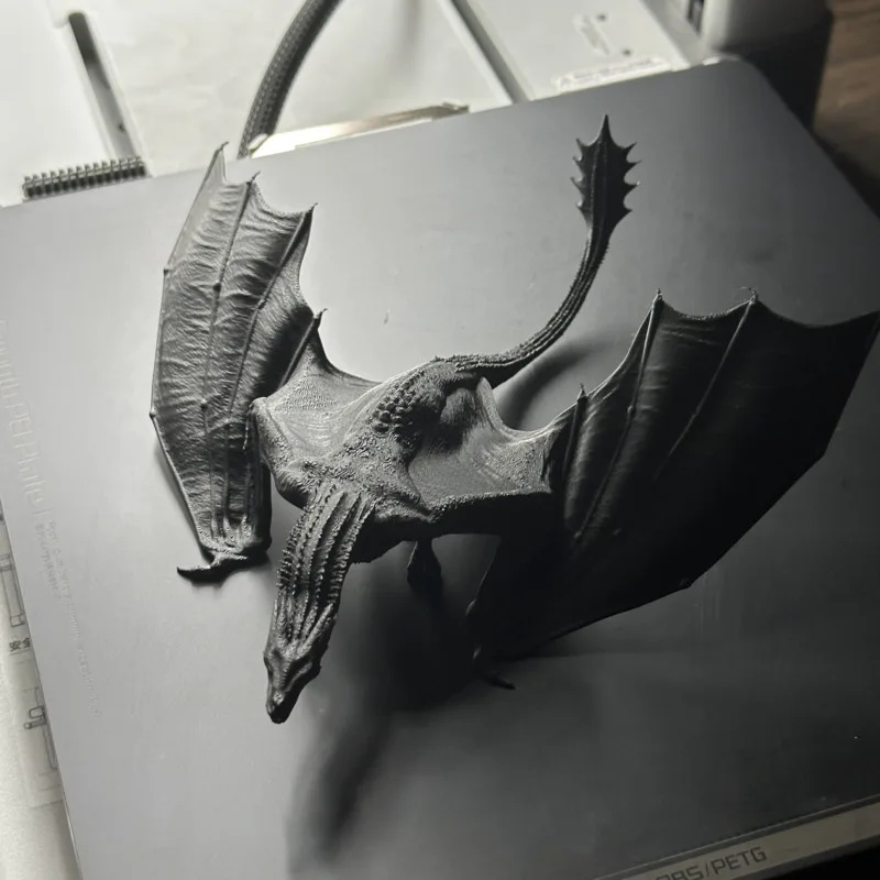 3D Printing And Additive Manufacturing - Model Naga Cetak 3D Resin Patung