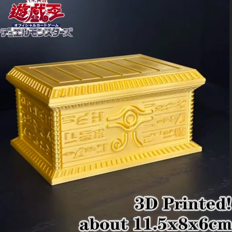 3D Printing Yourself - Kotak Penyimpanan Kartu Yu-Gi-Oh Gold Sarcophagus