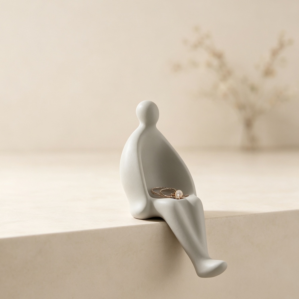 Stand Pajangan Perhiasan Berbe - 3D Printing Ring Holder ulasan dan harga
