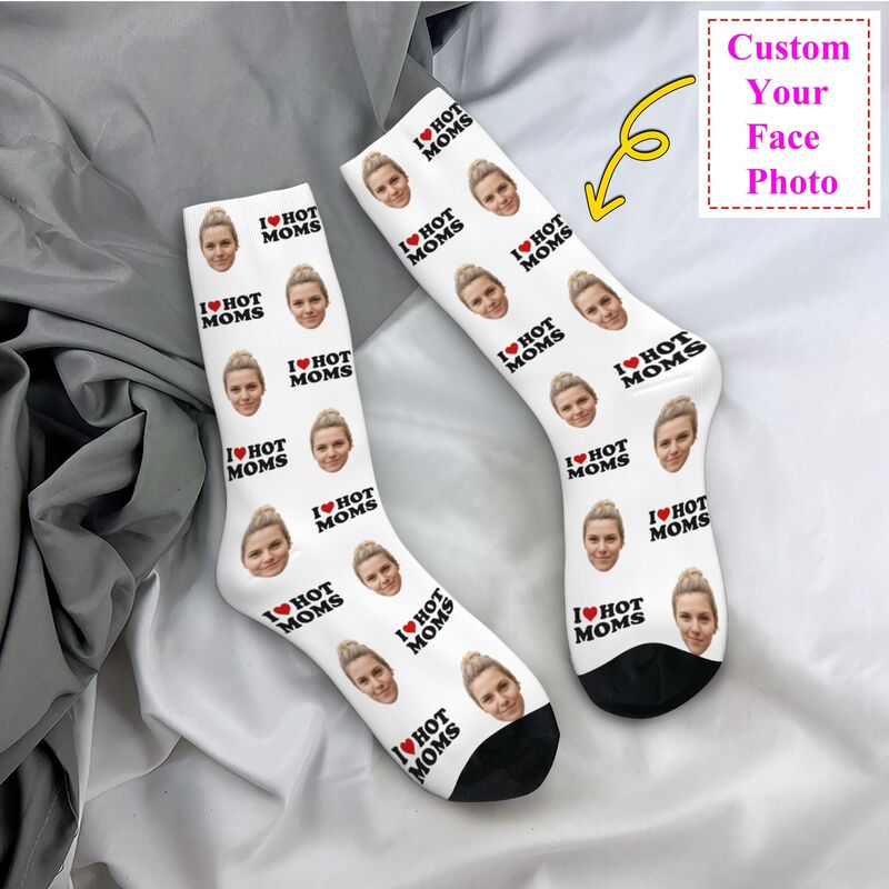 Kaus Kaki Kustom I Love Hot Mo - 3D Printing Design Free ulasan dan harga