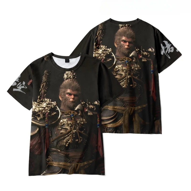 Kaus Game Black Myth: Wukong T - 3D Printing Games Free ulasan dan harga