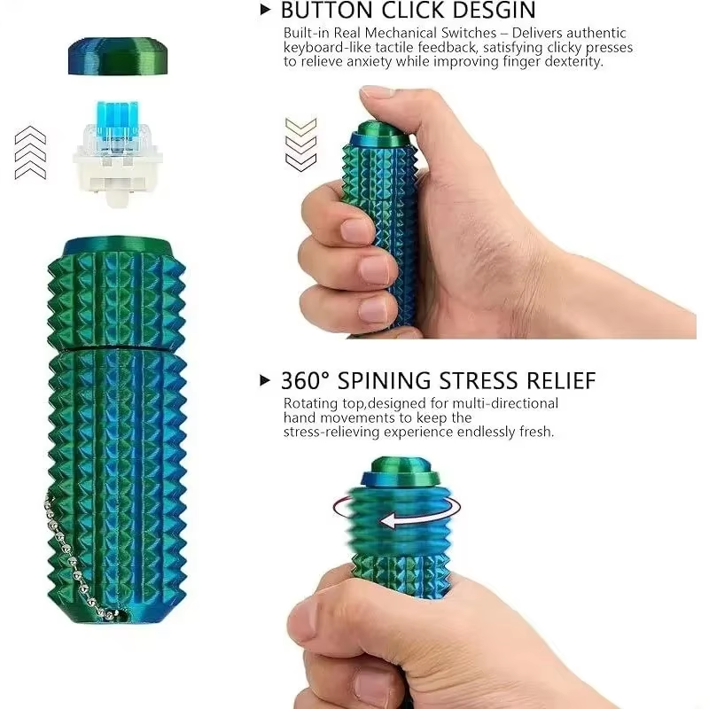 Mainan Fidget Berduri 3D Cetak - 3D Printing Fidget Toys ulasan dan harga