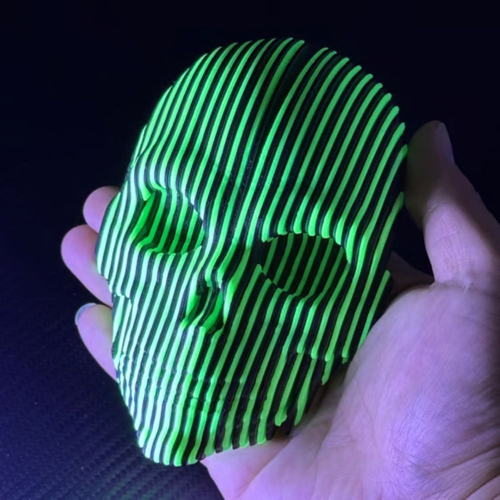 Mainan Tengkorak Cetak 3D Ilus - 3D Printing Yourself ulasan dan harga