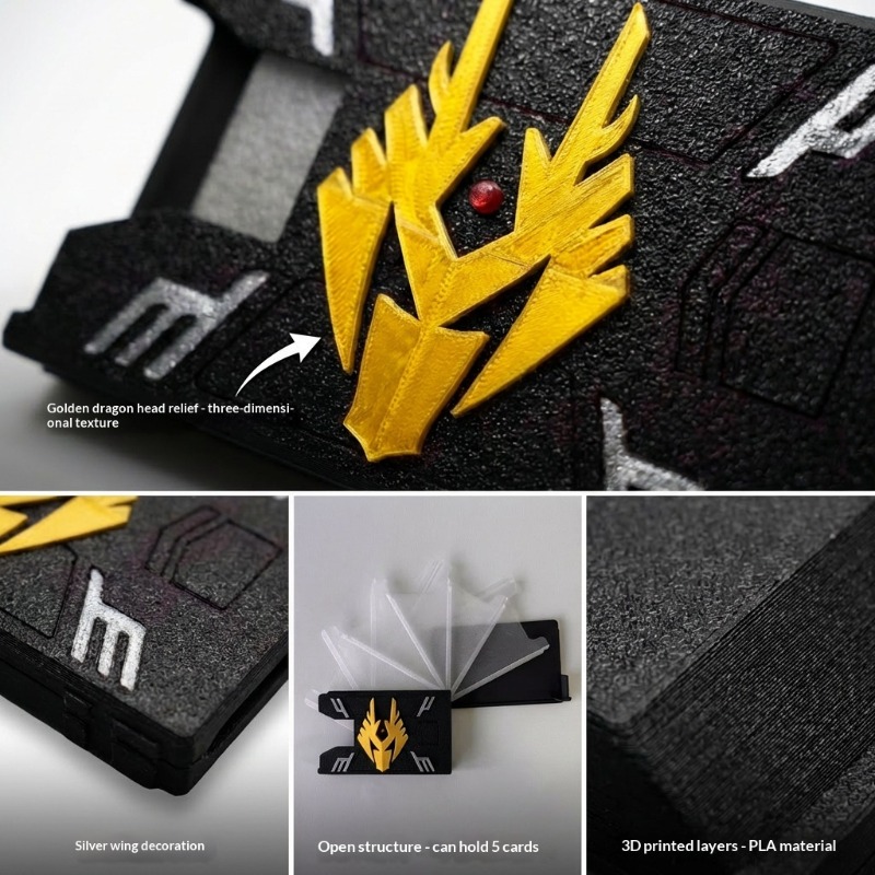 Kamen Rider Ryuki Tempat Kartu - 3D Printing Quote ulasan dan harga