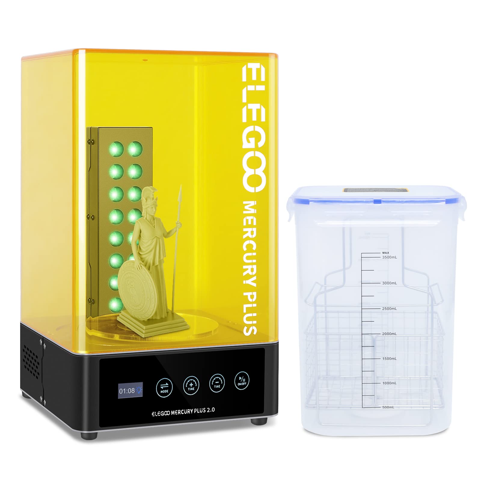 ELEGOO Plus 2.0 Wash and Cure  - 3D Printing Machine ulasan dan harga