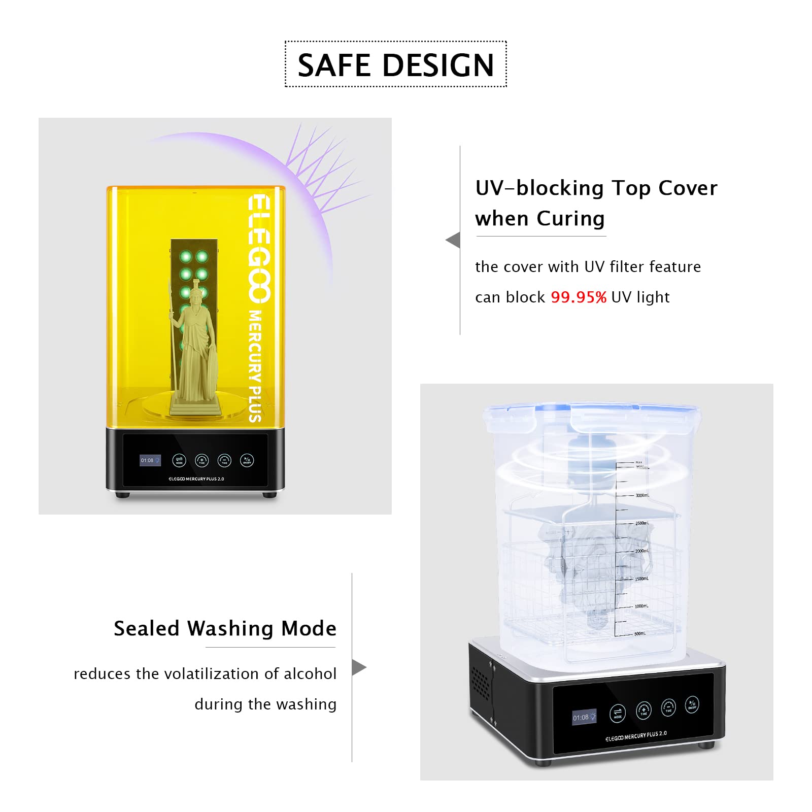 ELEGOO Plus 2.0 Wash and Cure  - 3D Printing Machine ulasan dan harga