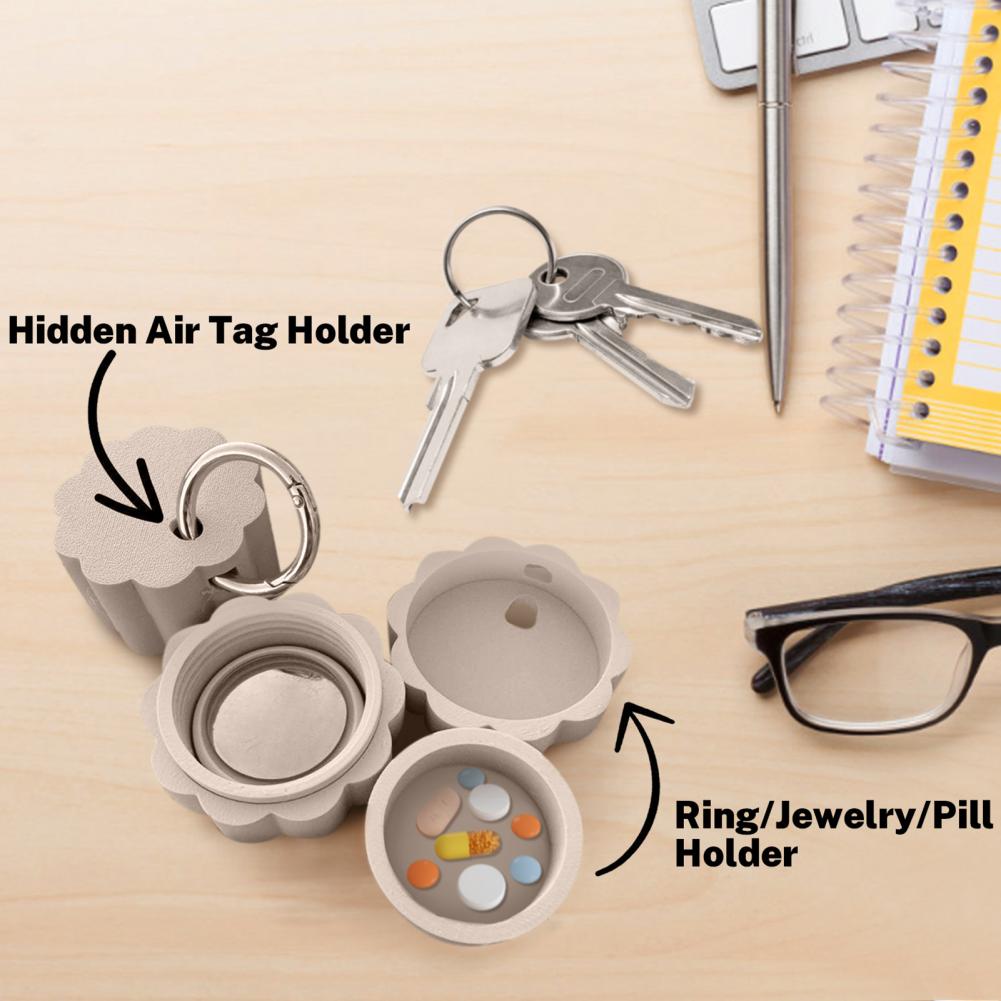 Gantungan Kunci Kotak Pil Taha - 3D Printing Ring Holder ulasan dan harga
