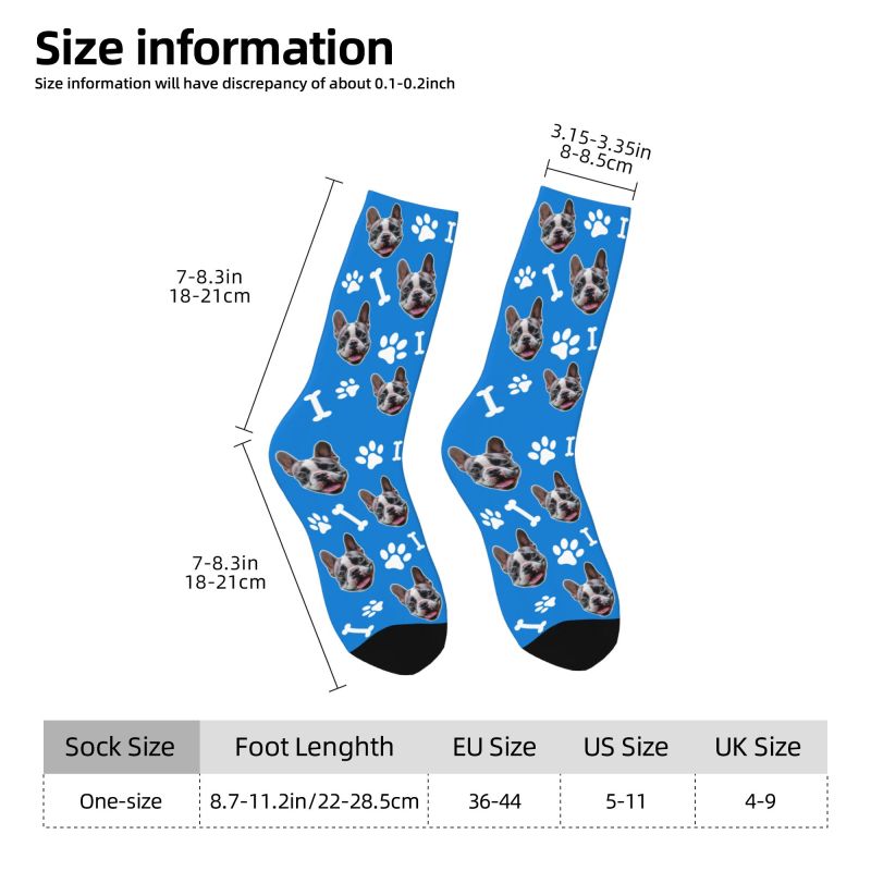 Kaos Kaki Pria Novelty dengan  - 3D Printing Design Free ulasan dan harga