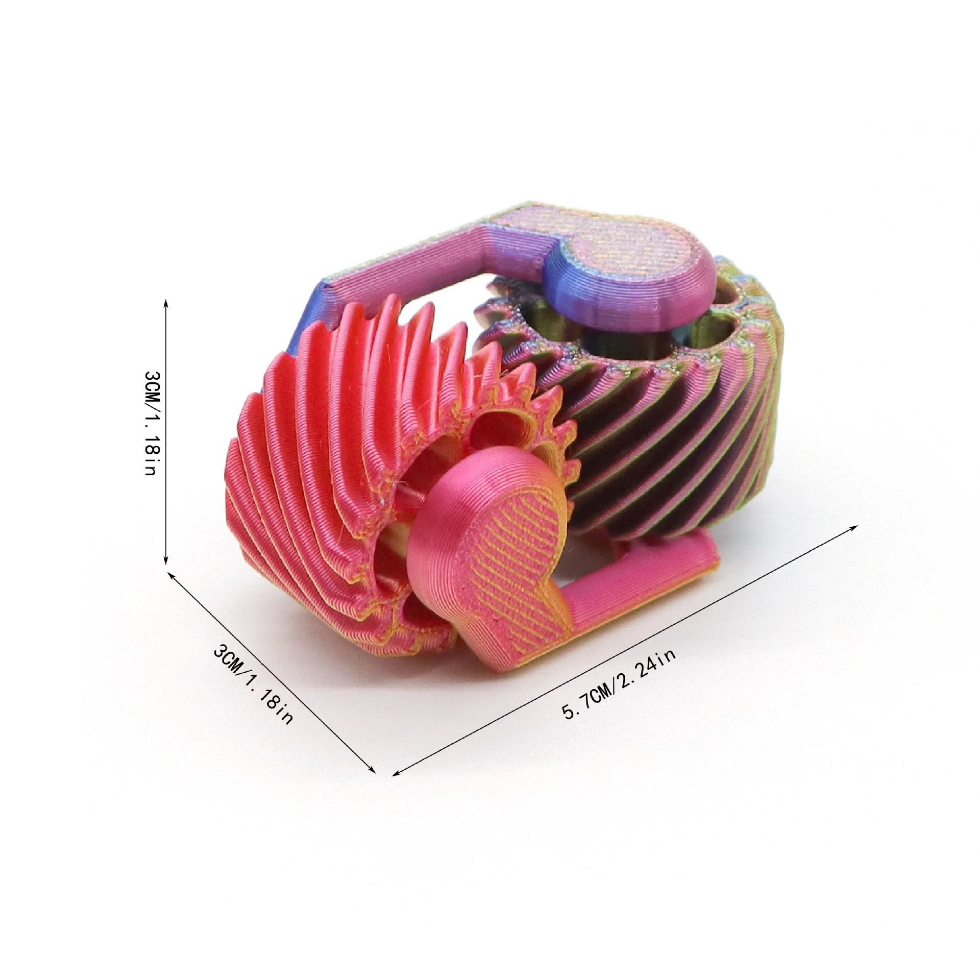Mainan Fidget 3D Print Gyrosco - 3D Printing Fidget Toys ulasan dan harga